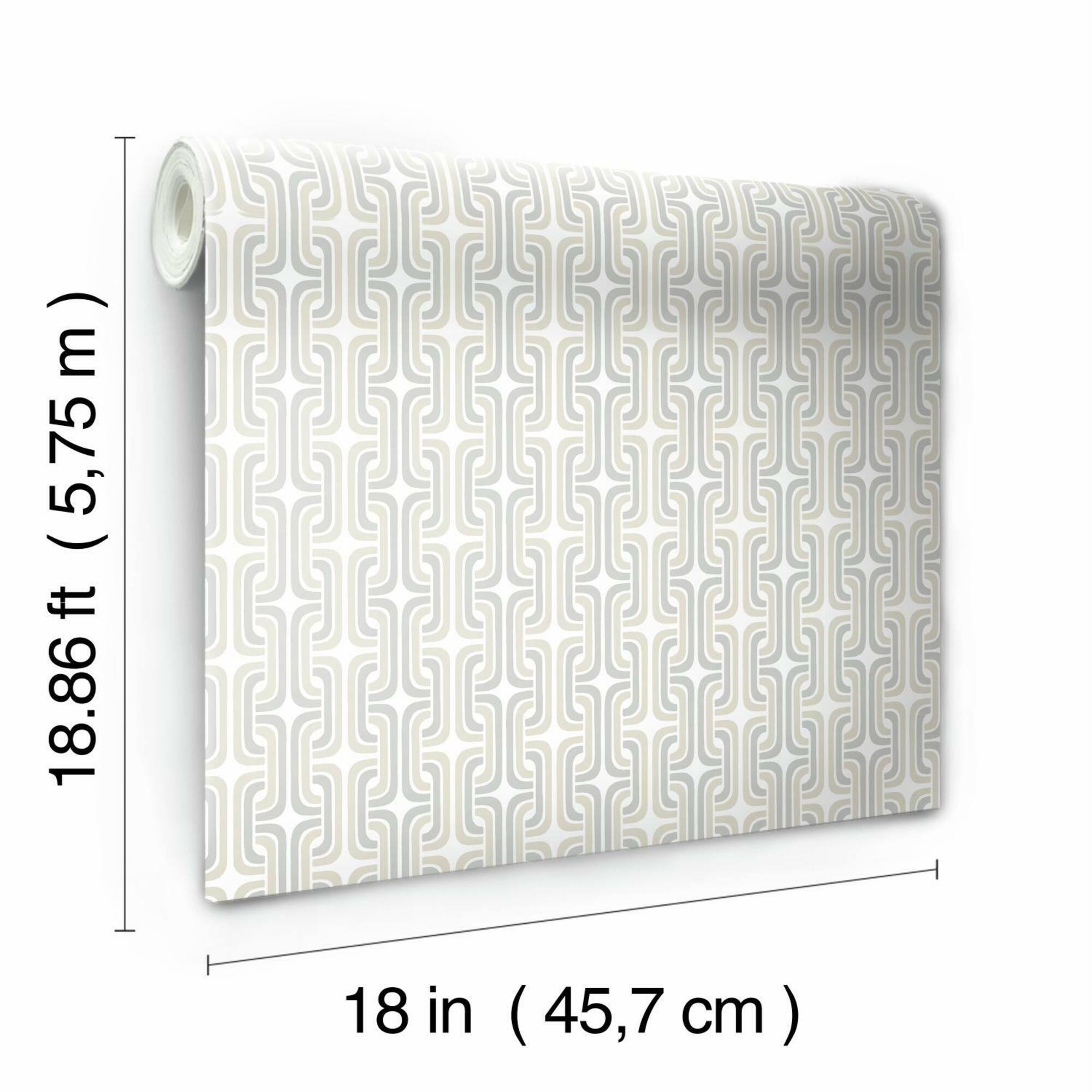 RoomMates Mod Lattice Peel & Stick Wallpaper